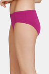Zivame Anti-Microbial Low Rise Full Coverage Hipster Panty (Pack of 3) - Multicolor — thumbnail 8